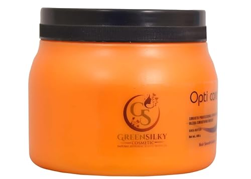 Smooth - Máscara profesional para cabello liso ultra suavizante, manteca de karité, paquete de 1 (17.28 oz)