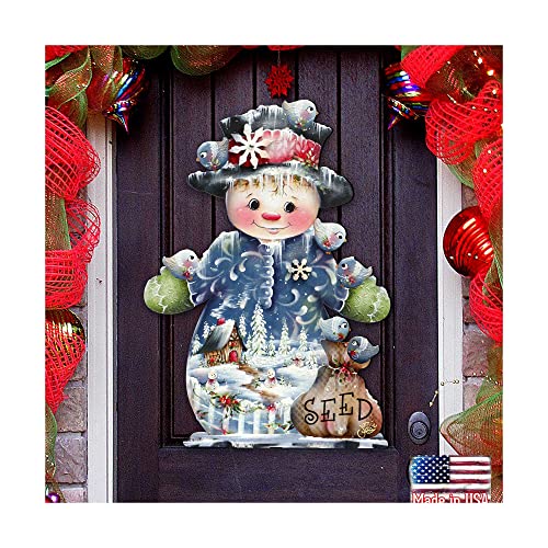 Freezing Friends Door Hanger art by Jamie Mills-Price
