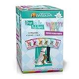 Weruva Dogs In The Kitchen, Variety Pack, Pooch Pouch Party!, Wet Dog Food, 2.8Oz Pouches (Pack Of 12)