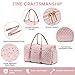 LOVEVOOK Travel Duffle Bag,Weekender Bags for Women Overnight Bag with Shoe Compartment, Carry on with Toiletry Bag,Duffel Bag with Wet Pocket,Hospital Bags for Labor and Delivery