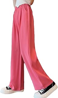 Chaqueta de traje de niña rosa pantalones para niñas, color sólido, corte recto, estilo casual, para los 4 a 12 años de edad, pantalones cortos para niñas