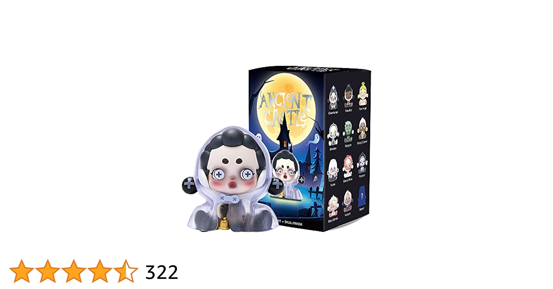 SKULL PANDA ANCIeNT CASTLe BOX 未開封品 Amazon.com: POP MART Skullpanda Ancient Castle 1PC Blind Box