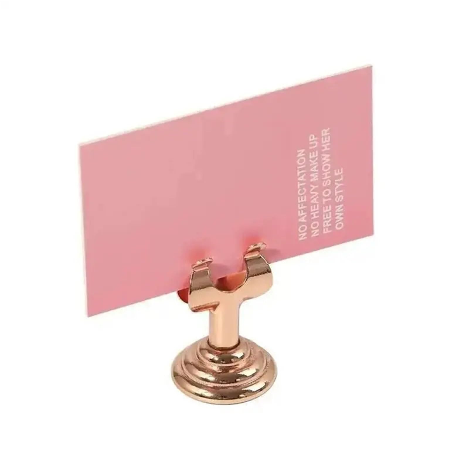 30 pezzi in acciaio inossidabile a forma di U mini tavolo con numero posto titolare della carta supporto for menu for la decorazione casa del ristorante nozze