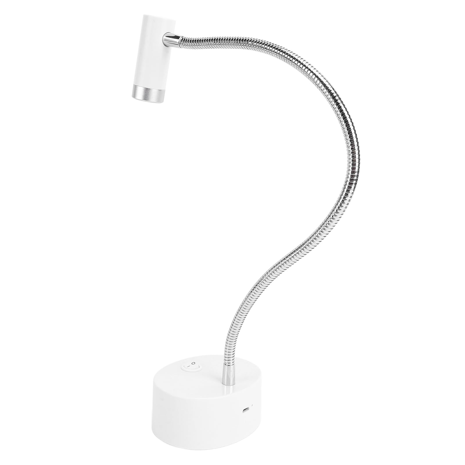 Fabater Lampada per Unghie Regolabile a Collo di Cigno con Interruttore Tattile Facile Applicazione delle Unghie, Asciugacapelli Portatile da Viaggio