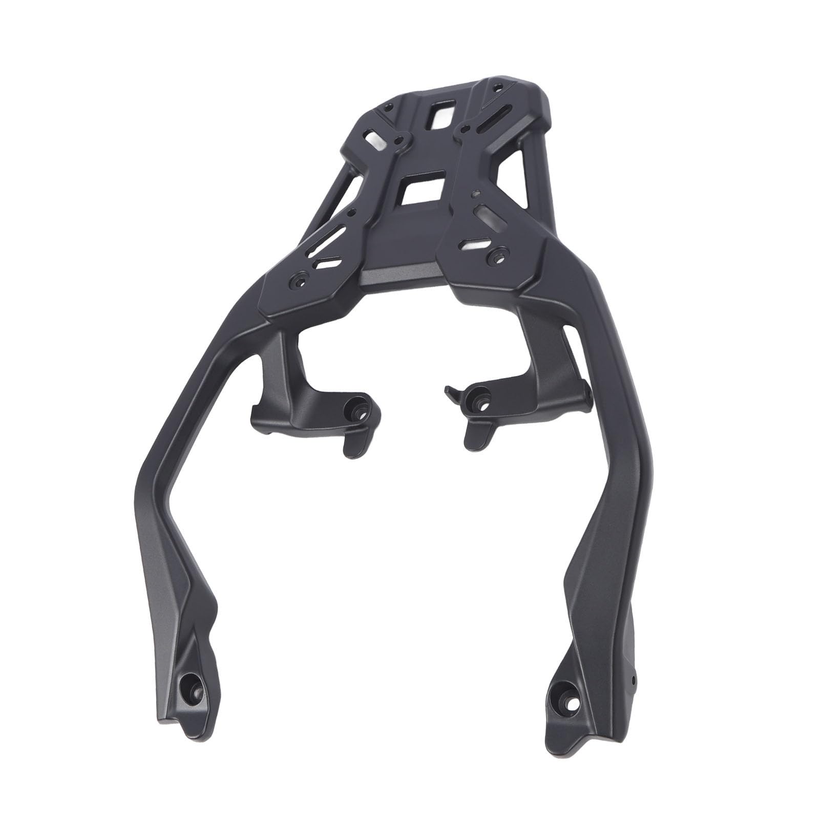 Portapacchi Posteriore per Moto, Portapacchi Posteriore in Lega di Alluminio Ad Alta capacità di Carico con Supporto Sicuro per XADV750 NSS750 Dal 2021 Al 2024 (BLACK)