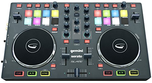 Gemini SLATE 2-Channel Serato Dj Intro Controller