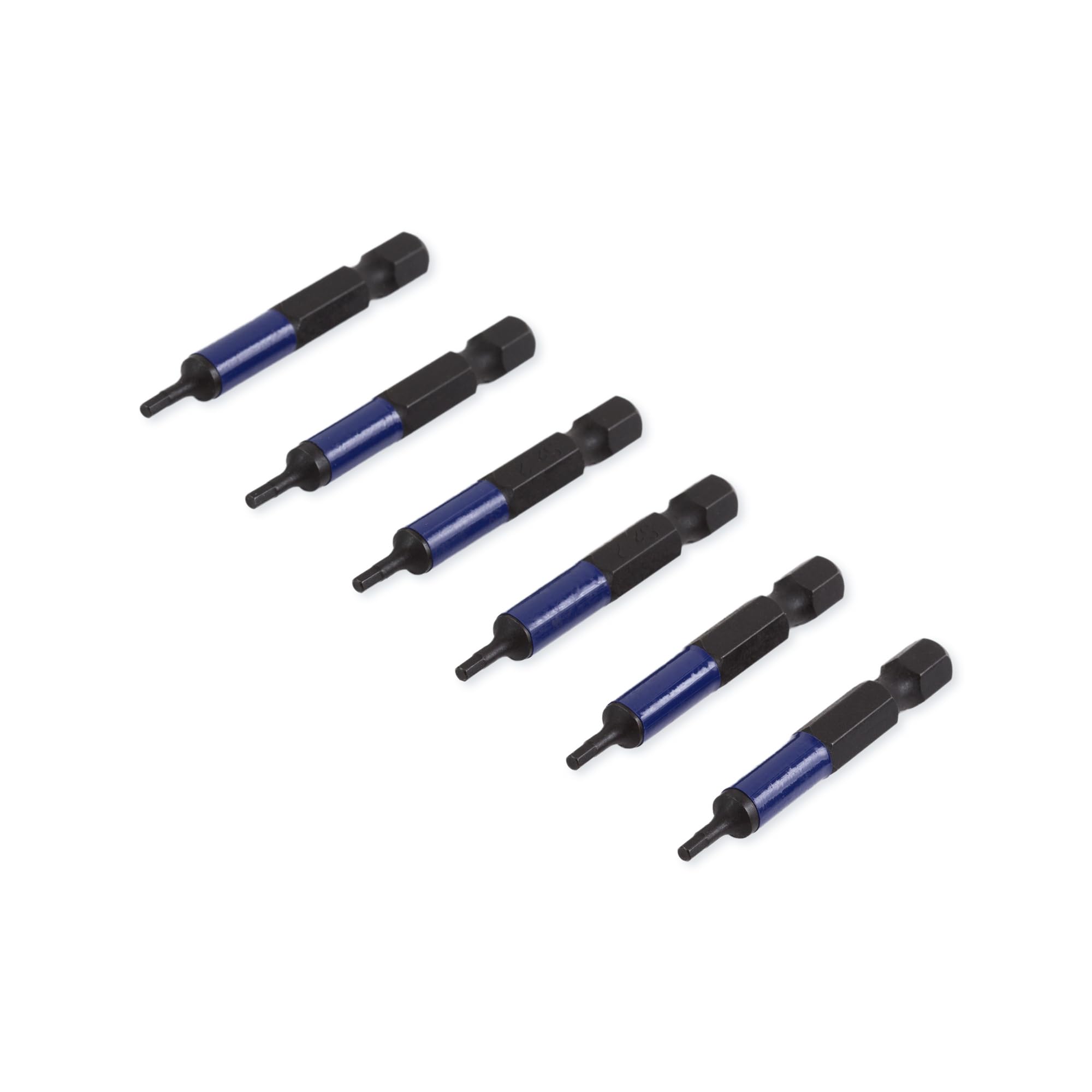 6 X PH Schraubenbits 50 Mm – PH1, PH2, PH3, 1/4 Zoll Antrieb, Aus Hochfestem S2-Stahl