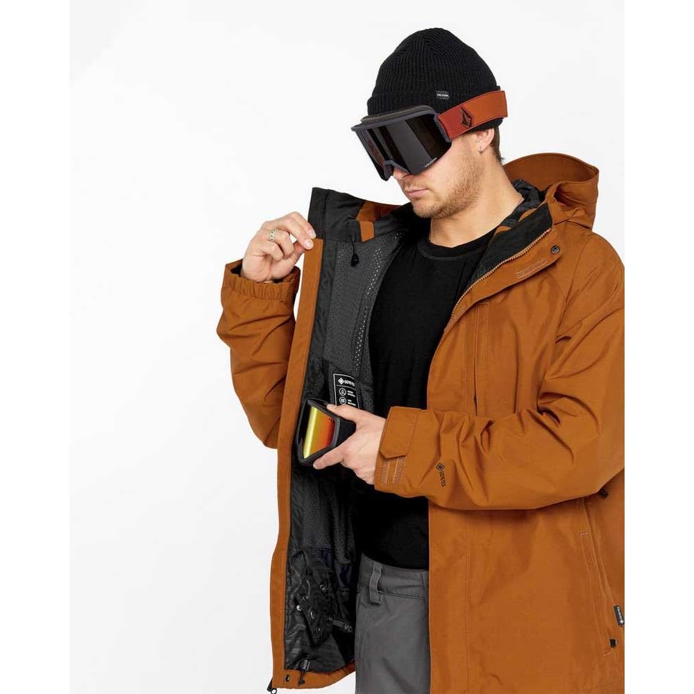 Volcom Men's Dua Insulated Baggy Fit Gore-Tex Snowboard Jacket