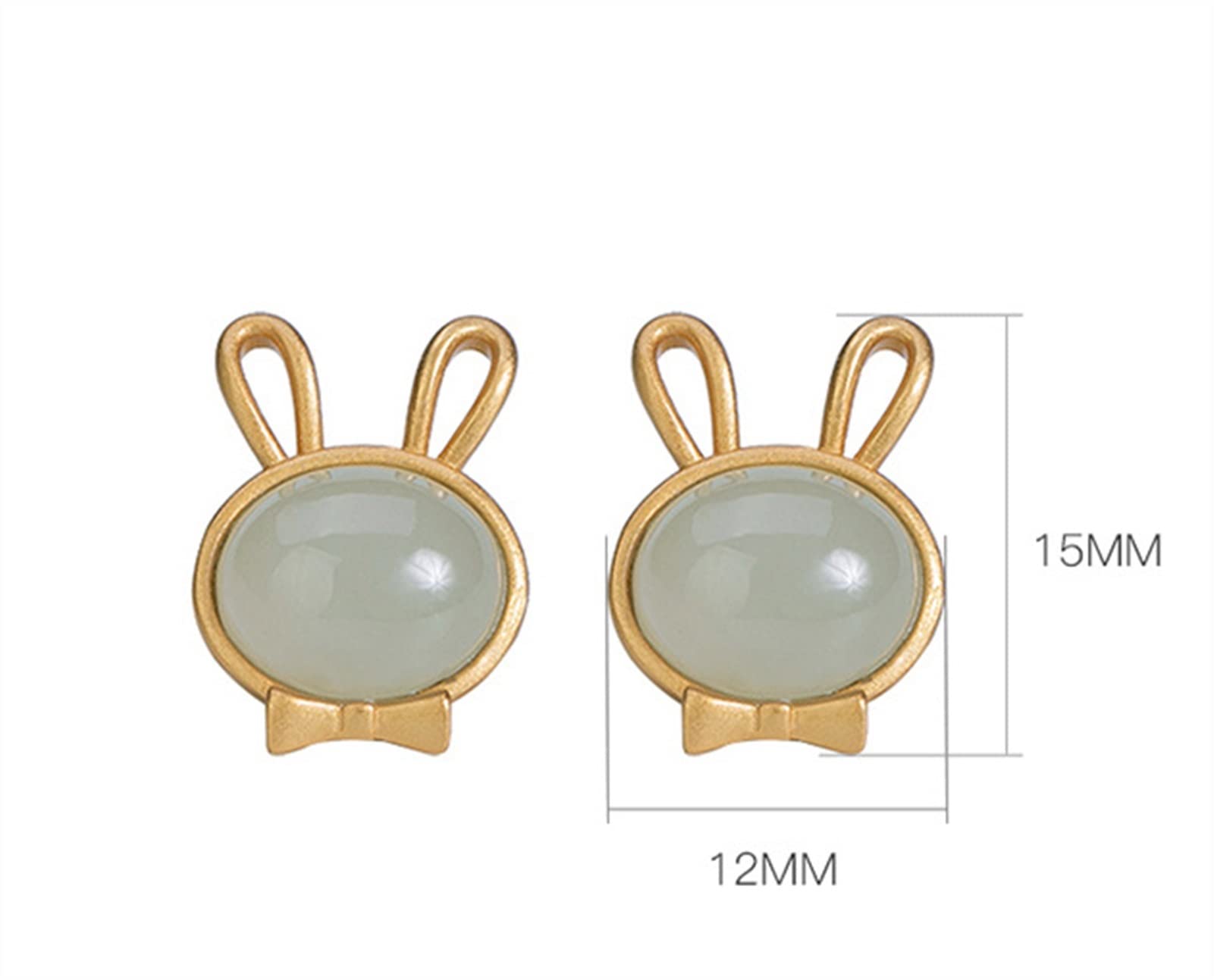 Pendientes de plata S925 chapados en oro, bonitos pendientes de mujer, joyas para novia