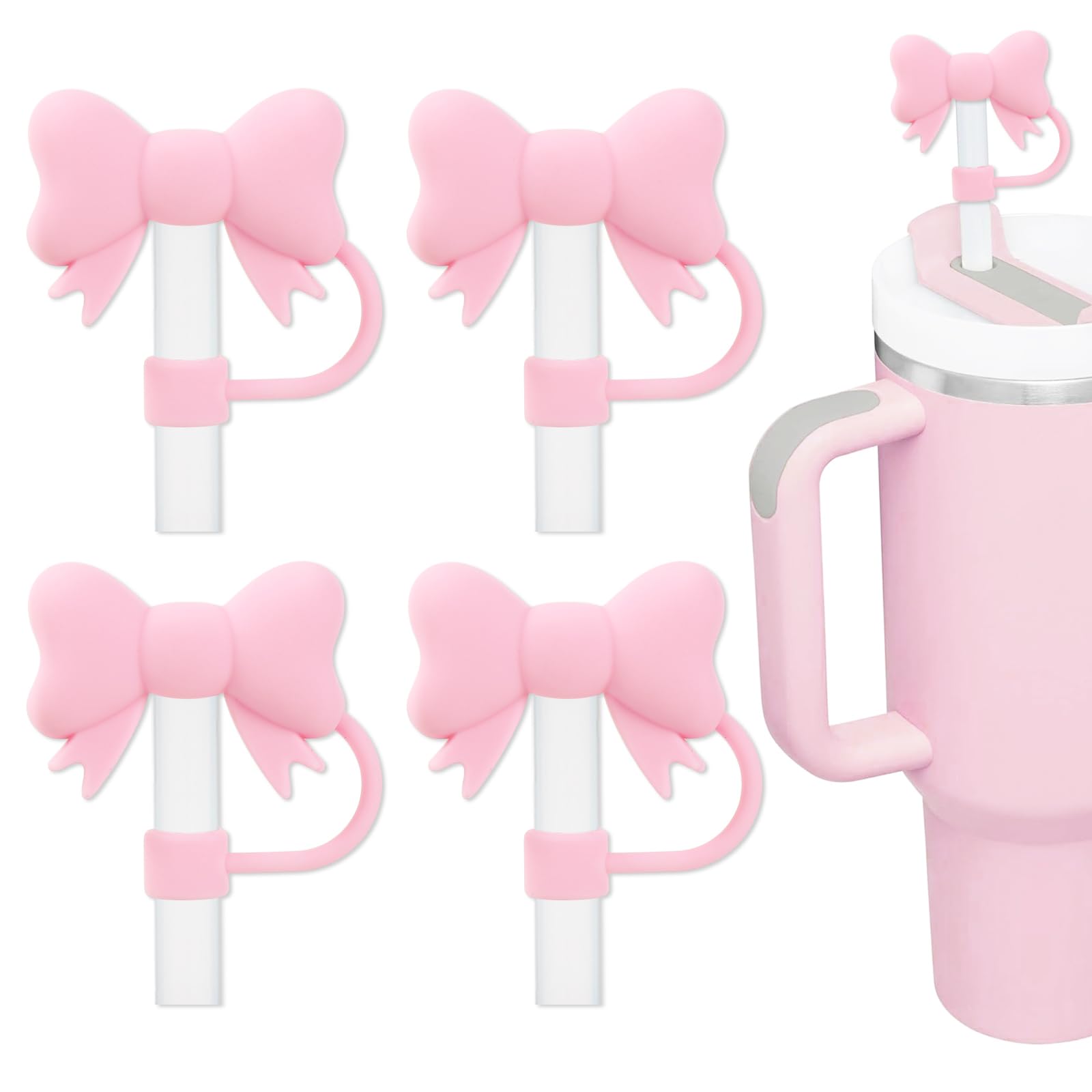 Protège-paille en silicone 10mm pour emporter votre grand gobelet de 1,2l au bureau