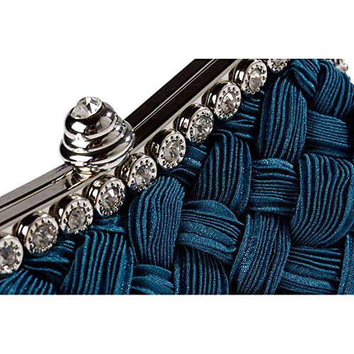 clutch pashmina trancada azul besha