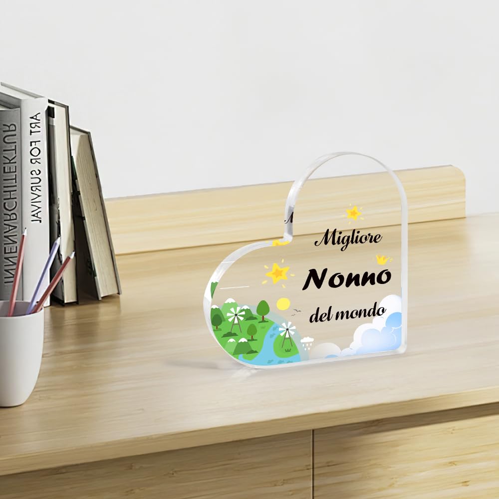 Portachiavi Personalizzato Per Nonno – Regalo Da Nipoti – In Acciaio Inox Con Incisione 'Team Nonno' – Argento - 2
