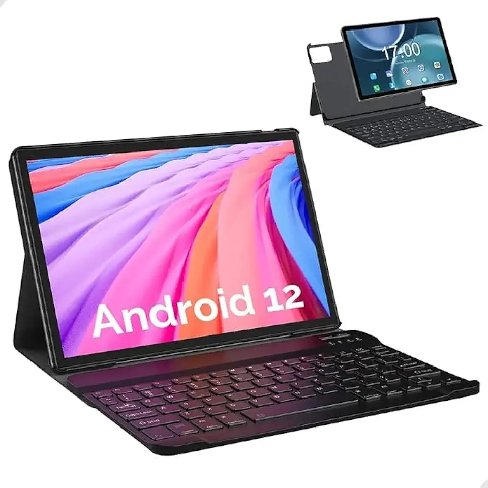 Tablet E1035 Touch 6GB Ram 128GB Tela de 10.1 Acompanha Capa e Teclado