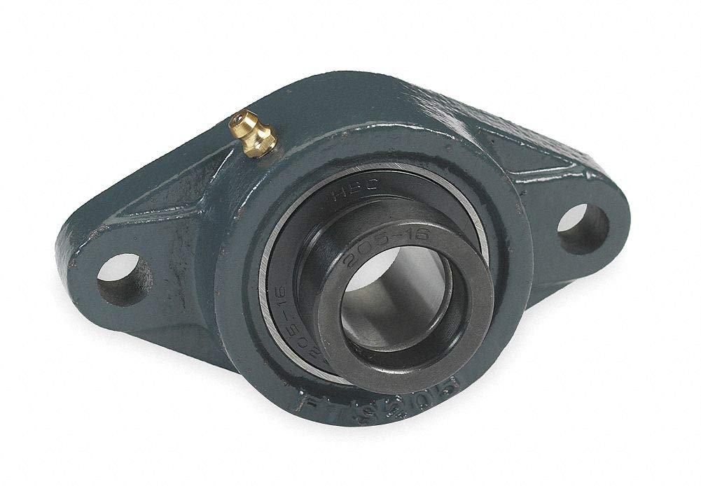 Flange Bearing, 2-Bolt, Ball, 1-7/16