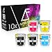 Produktbild 10 Alphafax Tintenpatronen kompatibel mit HP 940XL OfficeJet Pro 8000 8500 A Plus Premium Enterprice Premier Series Wireless - C4906AE C4907AE C4908AE C4909AE - Schwarz je 69ml, Color je 28ml