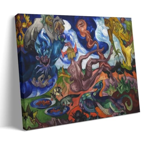 Tableau Witkiewicz Creating The World pour ambiance bureau inspirante 61x91