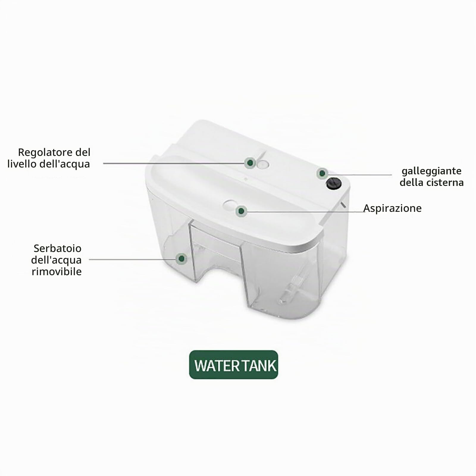 Deumidificatore elettrico, 2,5 l, deumidificatore per casa, mini deumidificatore per camper, bagno, camera da letto