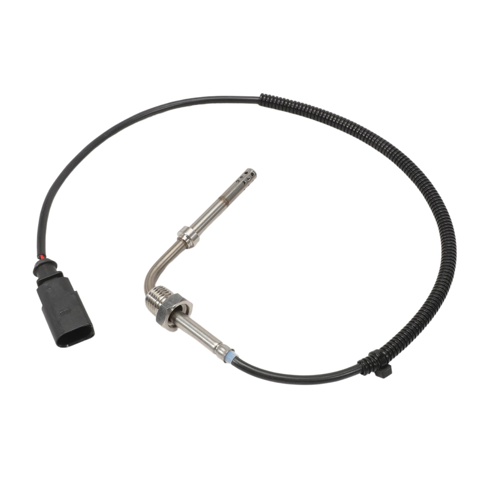 KASturbo 038906088D Capteur de température des gaz d'échappement Compatible avec A6 C6 4F 2.7 TDI 3.0 TDI Capteur de température des gaz d'échappement Capteur de température des gaz d'échappement 2005