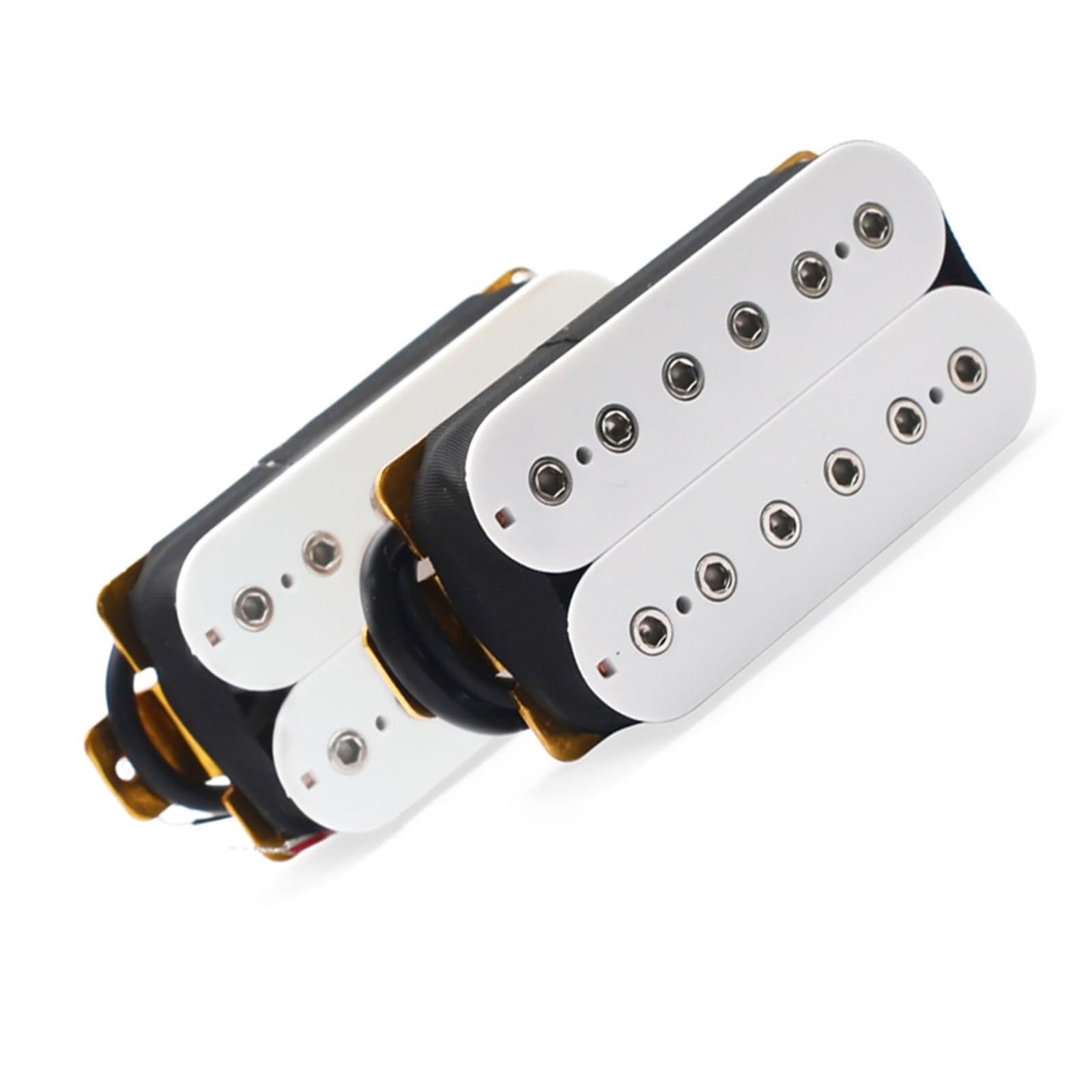 Amazon.co.jp: ホワイト 6 弦エレキギター ハムバッカー ピックアップ