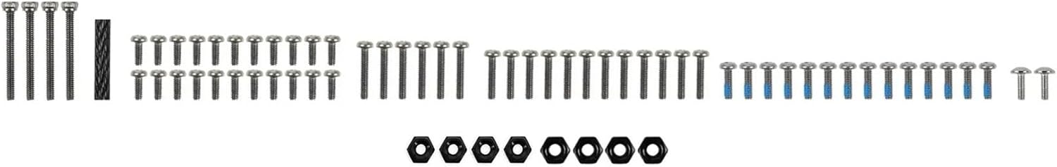 DM Series Reinforced 3.6/4.2 Inch Frame Repair Parts Carbon Arms 7075 Side Plates Mechanical Propulsion Replacement Component (1 PC/Set)(Screw Pack)