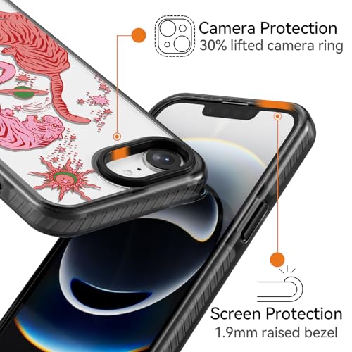 Coque antichoc de 2 m pour iPhone 16E Rosarnnah durable et résistante - 3