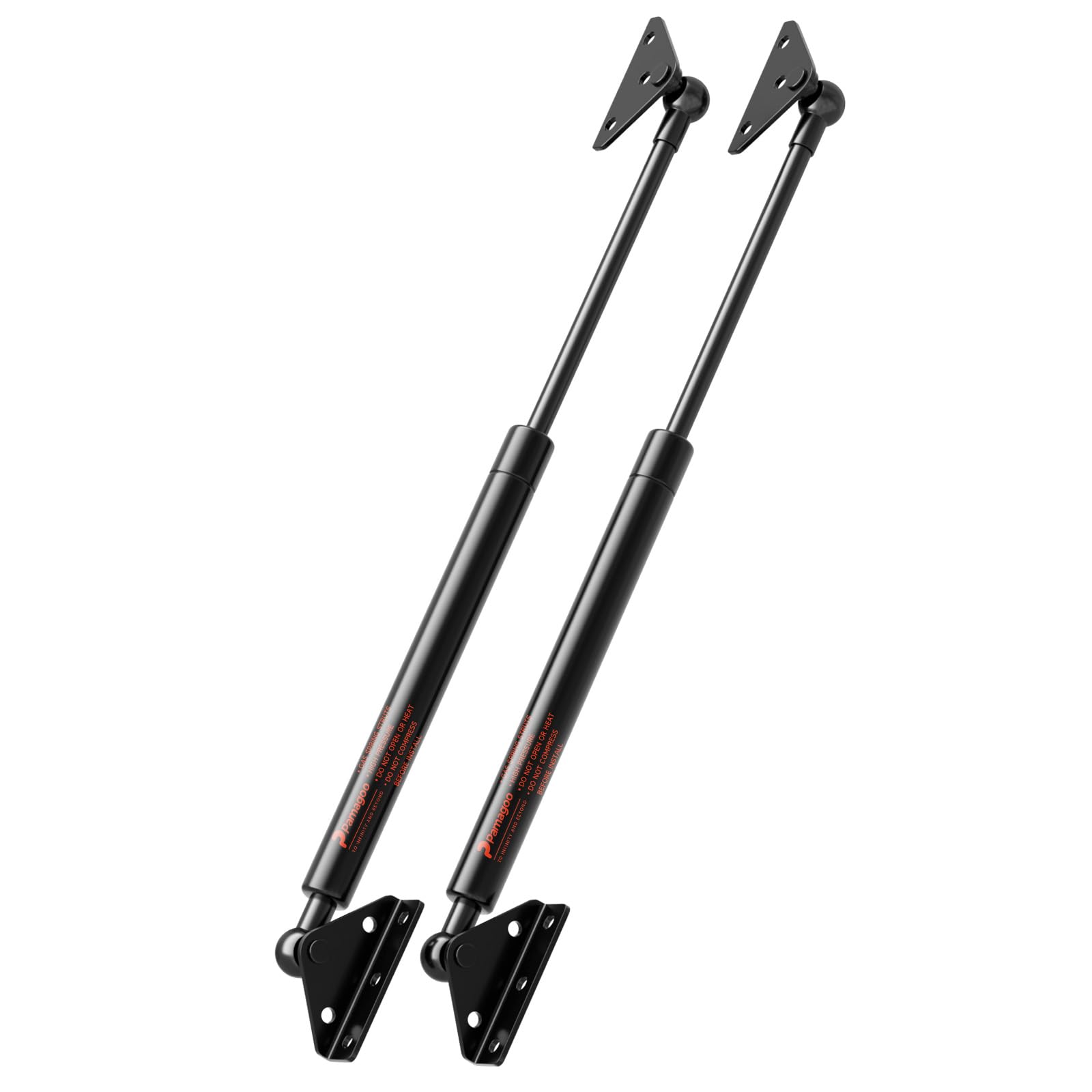 Photo 1 of PAMAGOO C1608260 20 Inch 60 Lb Gas Struts, 20" 356N Shocks with Mounting Bracket (???-?????????), 2PCS Spd-gs-5300-60 Spring for Tanning Bed RV Bed Travel Trailer Basement Door