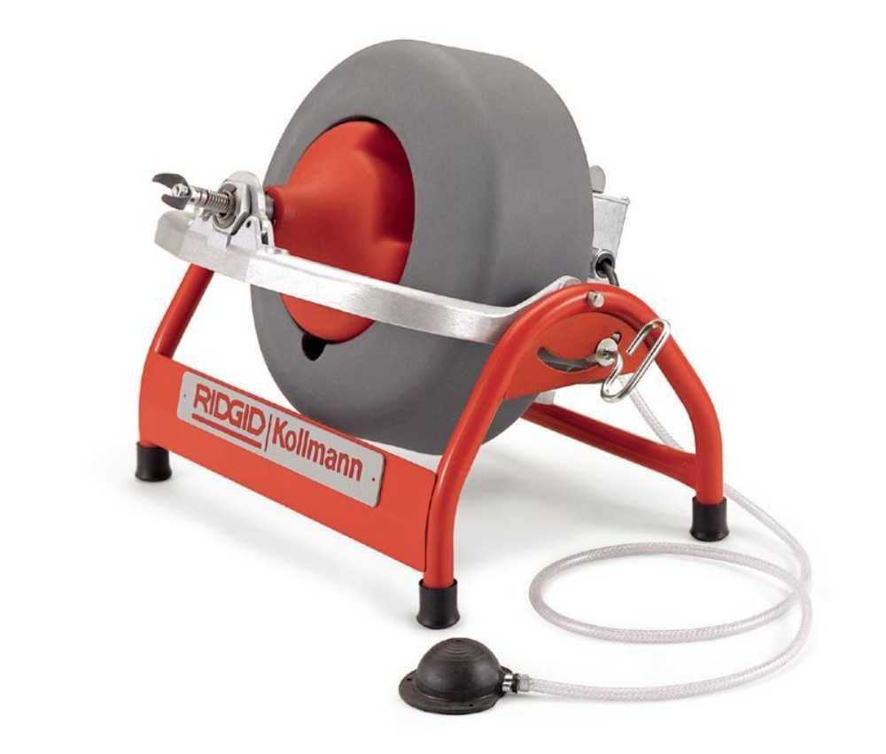 Ridgid 53127 K-3800 W/C-46 Drum Machine For 3/4