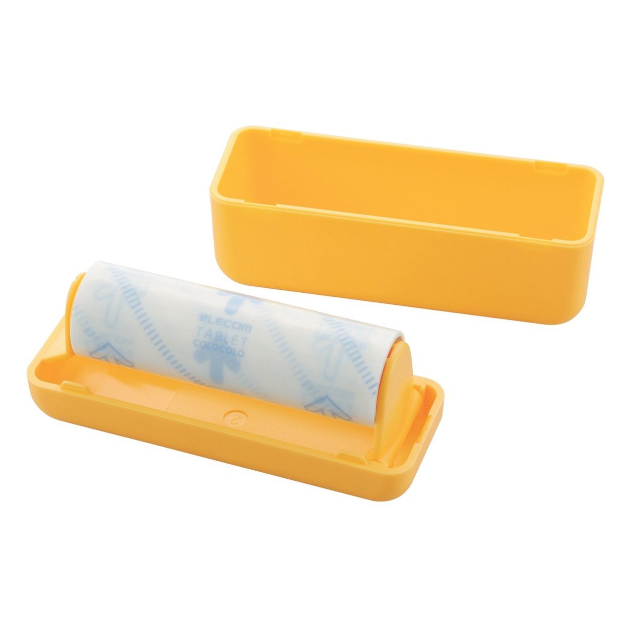 Amazon.co.jp: ELECOM タッチパネル用クリーナ 卓上コロコロ イエロー