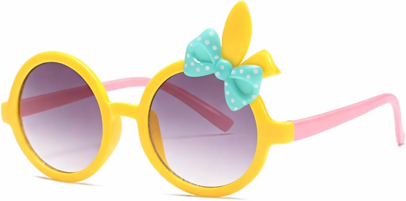 Kids Goggles, Modern Stylish Eyewears for Boy's and Girls, Ear Tie Style, Suitable for Age 3-8 Years