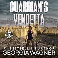 Diseño de la portada del título Guardian's Vendetta