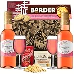 Rose Wine and Chocolate Gift Hampers for Women| Men|Gift for Couples - Birthday Gifts for Women| Valentine Gifts| Mother's Day Gifts