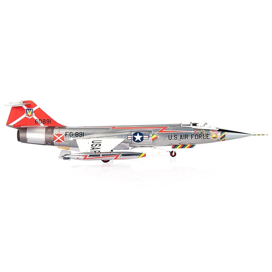 Amazon.com: Motor city classics 1:72 Scale F-104C