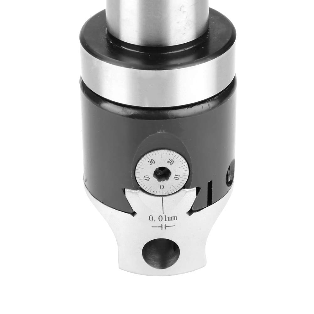 MT4-M16 Fräsmaschine Zubehör Set，F1-12mm Bohrlöcher Aufsteckadapter Set，MT4-M16 Aufsteckadapter/Bohrkopf/Bohrstangen/Schlüssel，zur CNC-Maschine