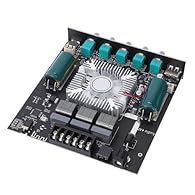 High Power Output: The 2.1 channel power amplifier board delivers an impressive 160W of output per channel and 220W for the subwoofer, ensuring a powerful audio experience that enhances your enjoyment of music and movies Broad Compatibility: Designed...