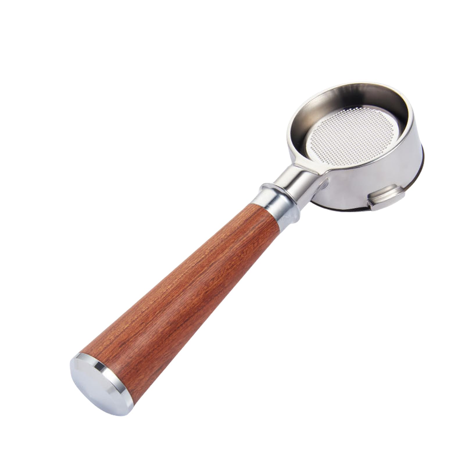 MALSSE 54mm Espresso Machine Handle Bottomless Coffee Machine Part for Enhancing Coffee Making and Ergonomic Designs Practical Portafilter