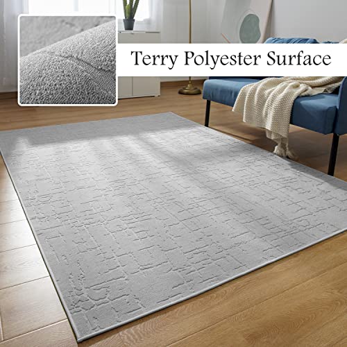 Area Rug-5X7 Rug For Living Room Contemporary Durable Carpet-Washable Rug Suitable For Living Room Bedroom Dinning Room Laundry Room Study Room #TOP5