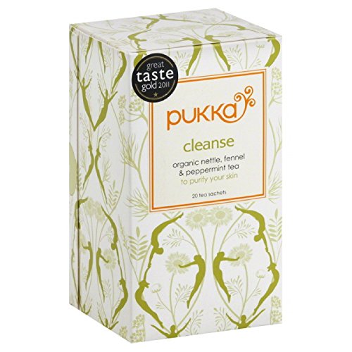 Pukka Cleanse Tea with Organic Nettle, Fennel & Peppermint, 20 Sa...