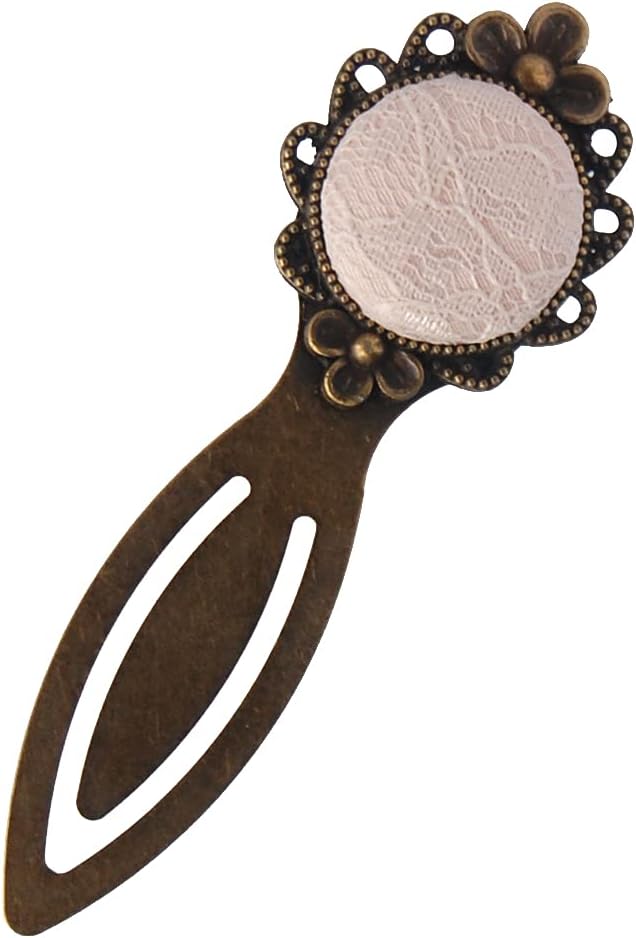 Marang Studios Vintage Inspired Bookmark Gift, Unique Wedding Anniversary Present (Champagne)