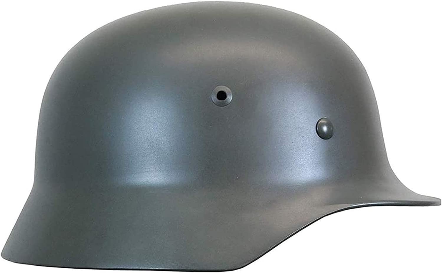 Casco De Acero De La Segunda Guerra Mundial M35 Alemán, Réplica De Equipo Militar Histórico con Forro De Cuero Y Correa Ajustable, Ideal para Coleccionistas Y Aficionados