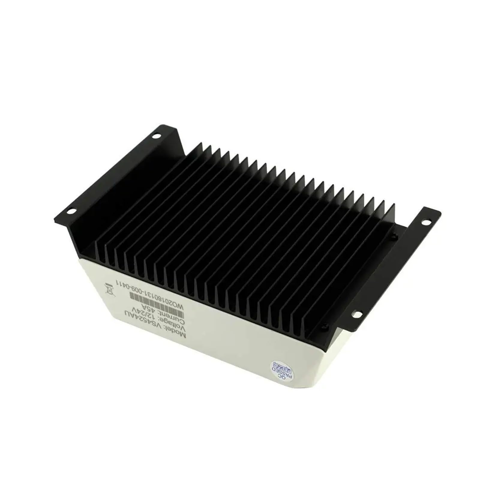 Regulator ładowania słonecznego PWM 60 A, 45 A, 30 A, 20 A, 10 A, 12 V, 24 V, 36 V, 48 V, z automatycznym panelem słonecznym i podświetlanym wyświetlaczem LCD. (60A (VS6048AU))