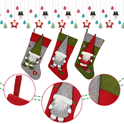 image for Dreampark Christmas Stockings, Big Xmas Stockings Decoration - 18