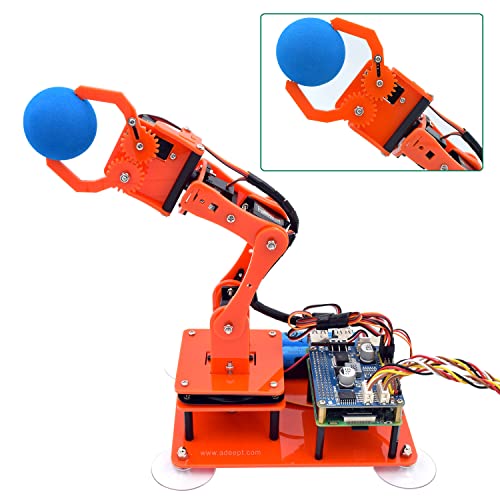 Adeept 5-DOF Robotic Arm Kit for Raspberry Pi 4 B 3 B+ B A+ - Image 4
