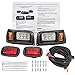 LED Lighting 12V Headlight Tail Light Kit Compatible with Club Car DS 1993-UP Gas & Electric Street Legal Golf Cart with Installation Instruction