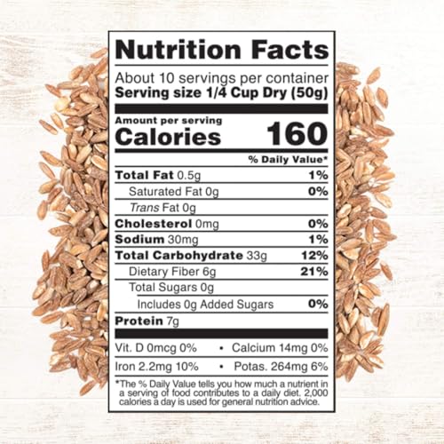 Image of Roland Foods Pearled Italian Farro, Specialty Imported Food, 17.6 Ounce, Pack of 1