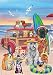 Dog Days of Summer House Flag Beach Surfboards Sandcastle 28" x 40"