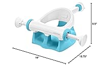Vista 13 de Ingenuity My Bath Seat para Baño de Bebé Sentado, Ventosas Seguras y Firmes, Seguridad ASTM probada y aprobada, Respaldo para Sentarse con Ayuda