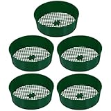 OSALADI 5 Stück Kunststoff Gartensieb mit Feinem Netz Vielseitiges Sieb...