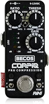 BECOS CompIQ Mini Pro V2 ギターエフェクター Amazon | BECOS CompIQ MINI Pro V2.0 / コンプレッサー ギター