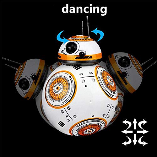 JLHOBBY Star Wars Big BB-8 RC Robot BB-8 2.4GHz Droid Remote Control Figure Robot Action Robot Sound Electronic Robot Car for Kids - Thumbnail 7