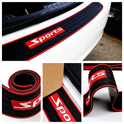 Goodream-Rear-Bumper-Protector-Guard-Universal-Black-Rubber-Scratch-ResistantTrunk-Door-Sill-Protector-Exterior-Accessories-Trim-Cover-for-SUVCarsEasy-DIY-Installation358Inch